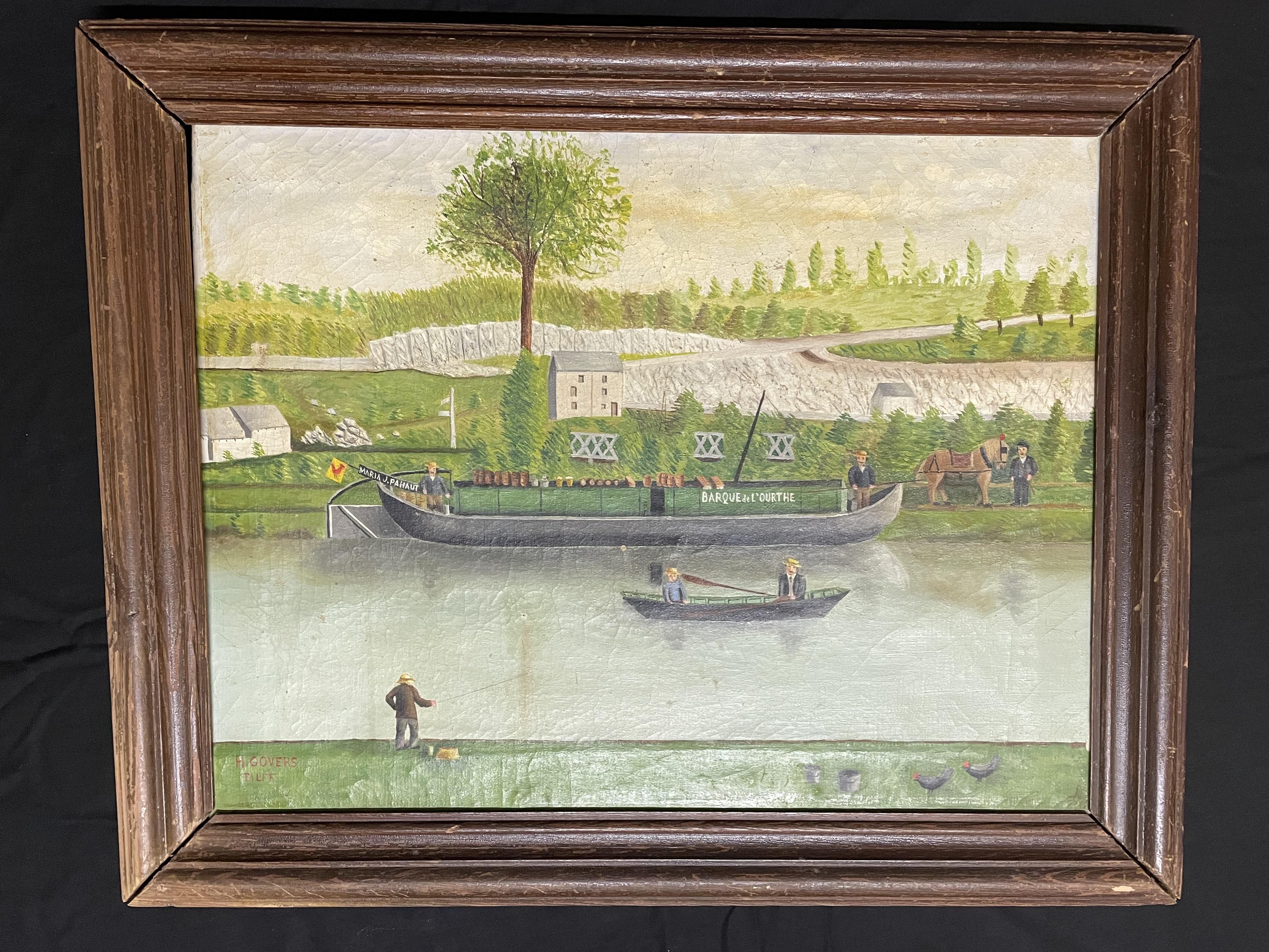 H Govers, "Tilff - bètchète" , ? , Inv. 20006 - Copyright Musée du Pays d'Ourthe-Amblève