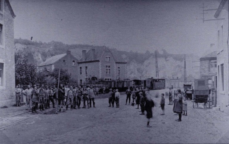 Enlèvement des rails 1917