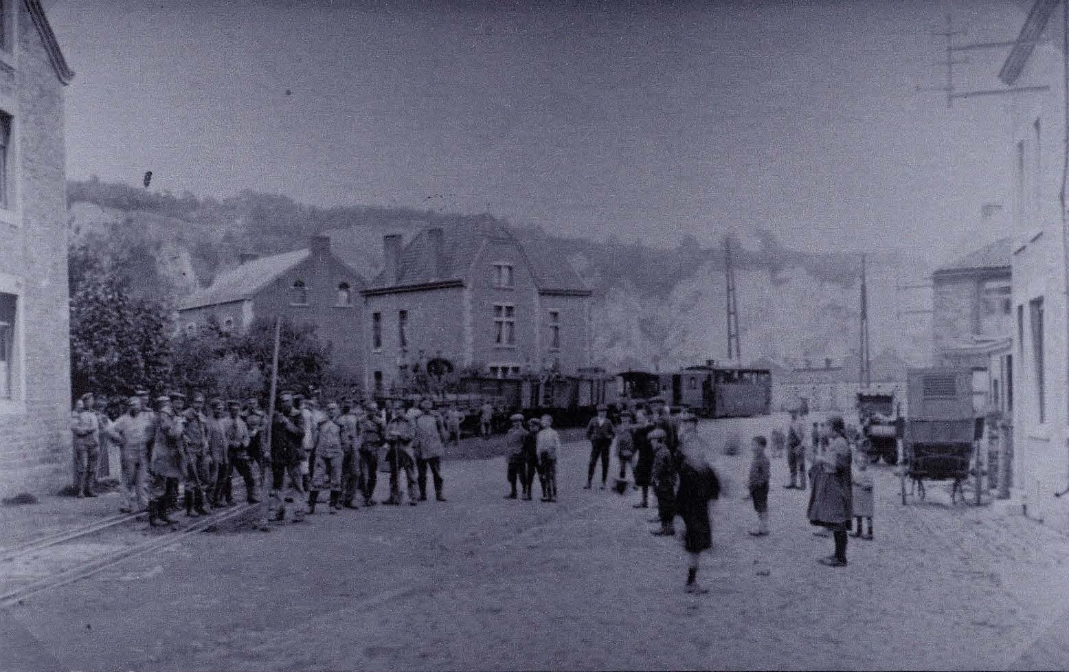 Enlèvement des rails 1917