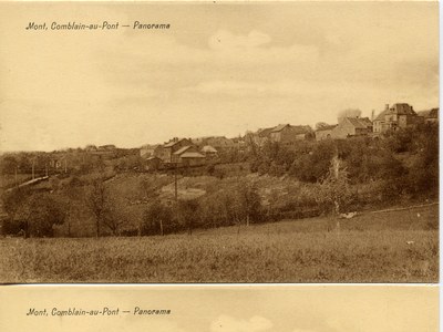 Le plateau de Mont et ses environs