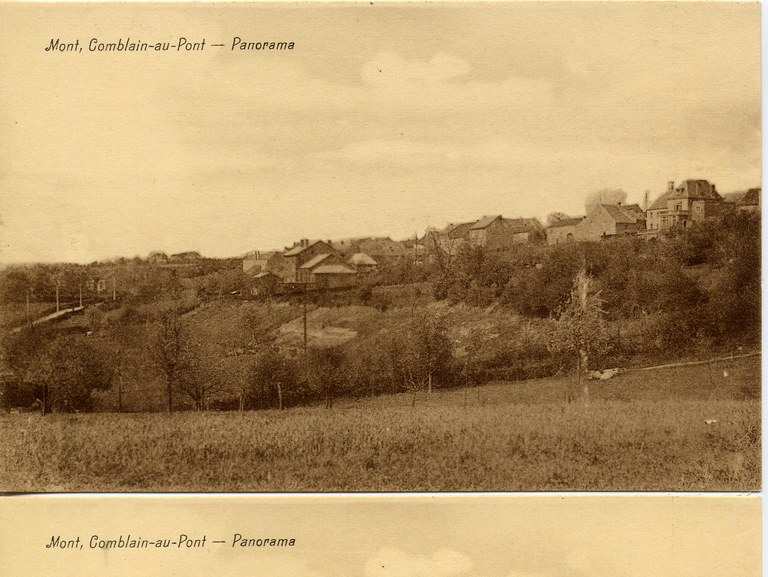 Le plateau de Mont et ses environs
