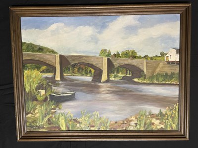 La reconstruction du pont du Pont-de-Sçay