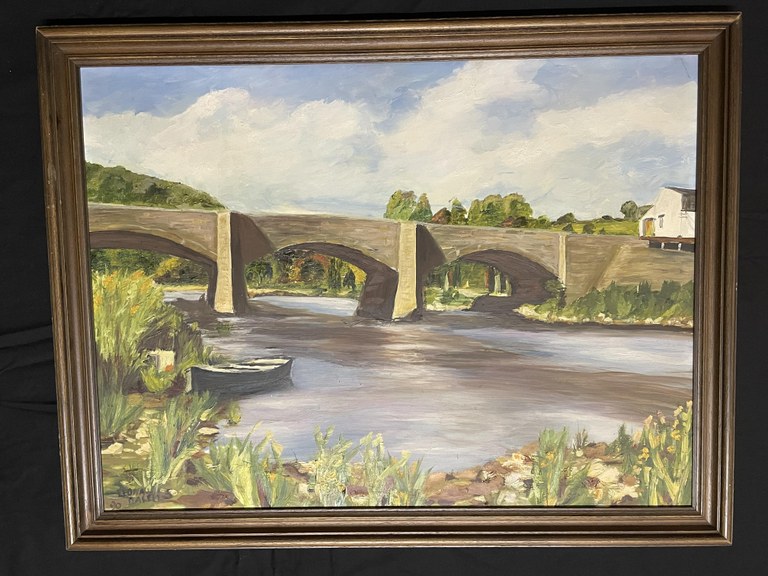 La reconstruction du pont du Pont-de-Sçay