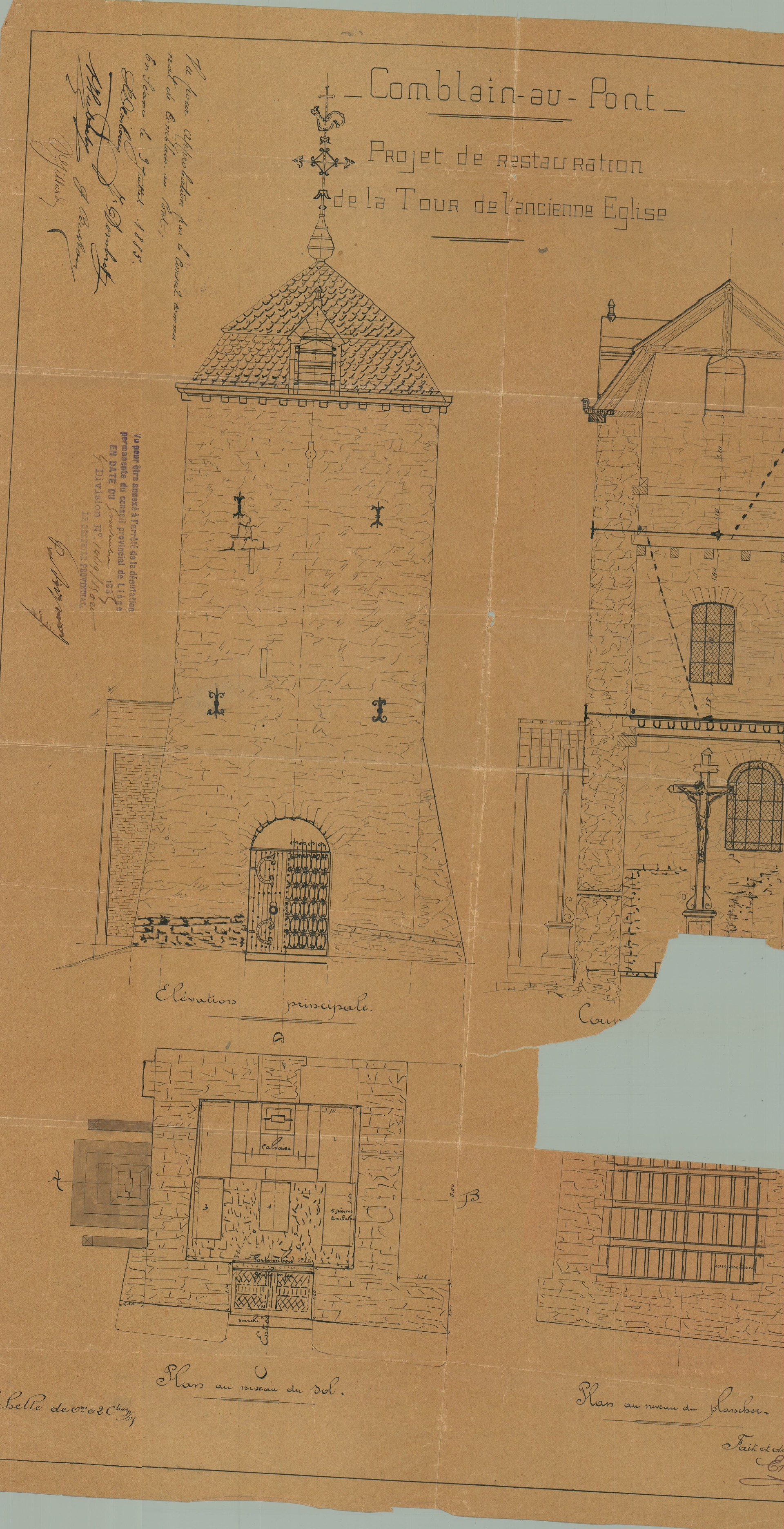 Projet de restauration 1885