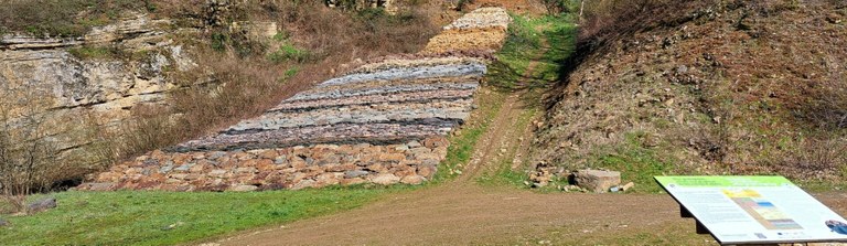Le mur géologique