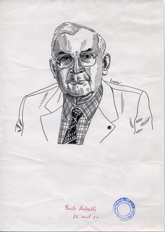 Emile Detaille - Enseignant