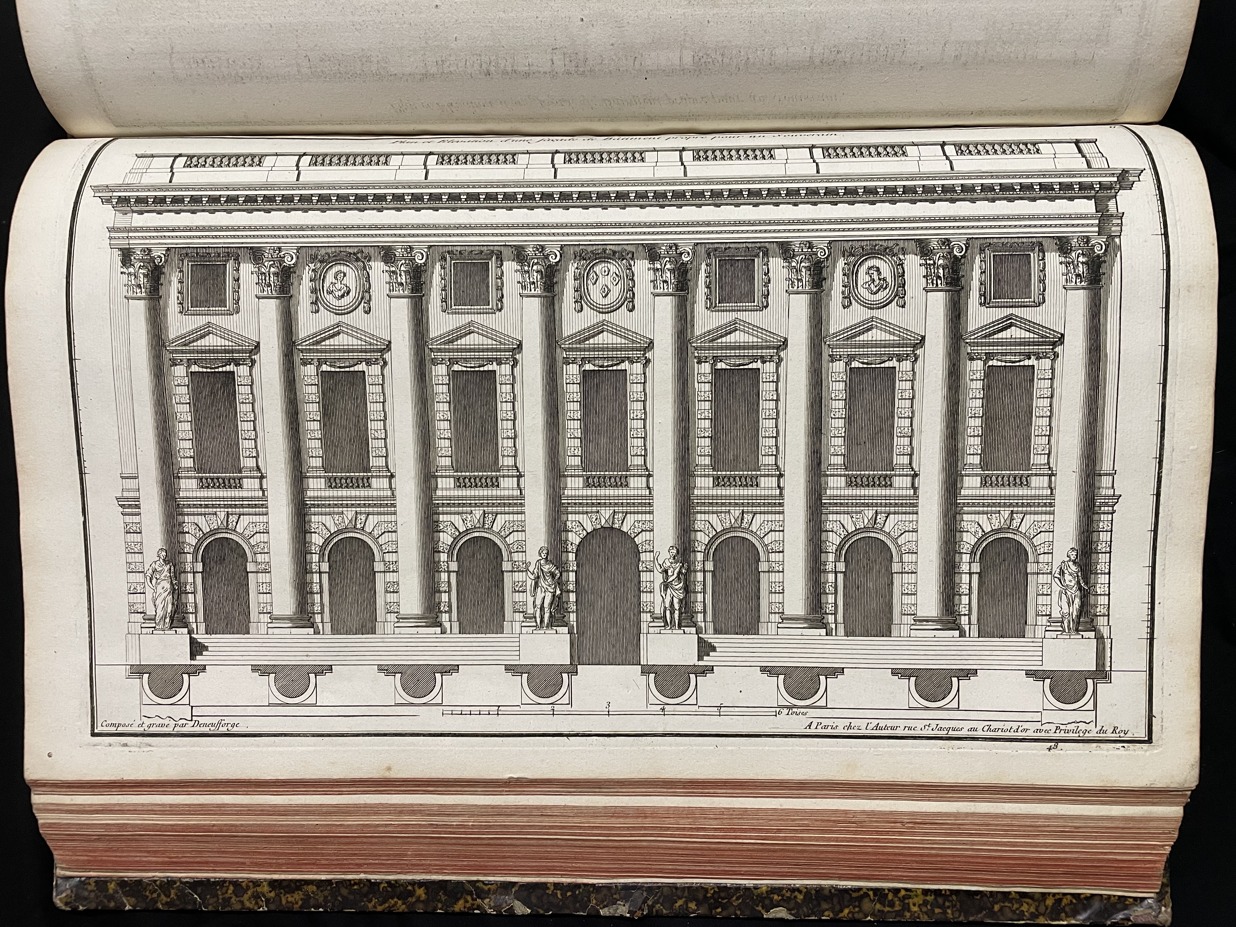 Neufforge "Recueil élémentaire d'architecture" volume 1, 1757-1758, Copyright Musée du Pays d'Ourthe-Amblève