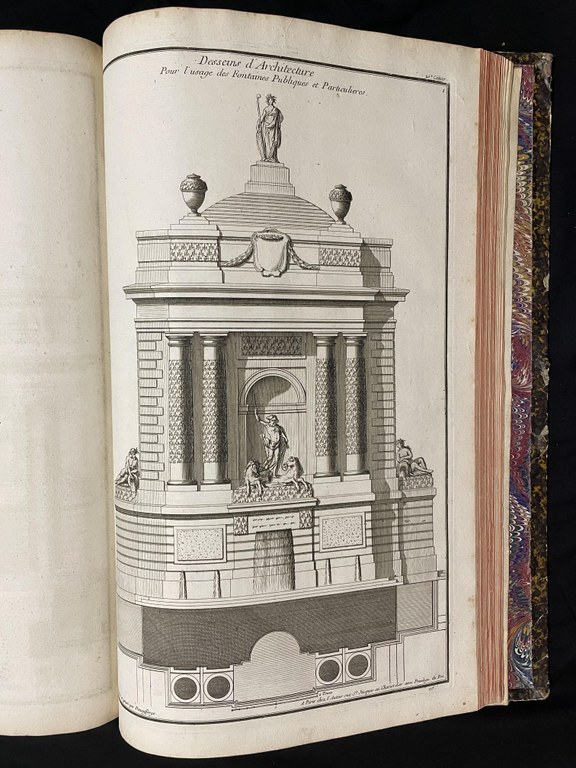 Neufforge, "recueil élémentaire d'architecture " volume 1, 1757-1758, copyright Musée du Pays d'Ourthe-Amblève