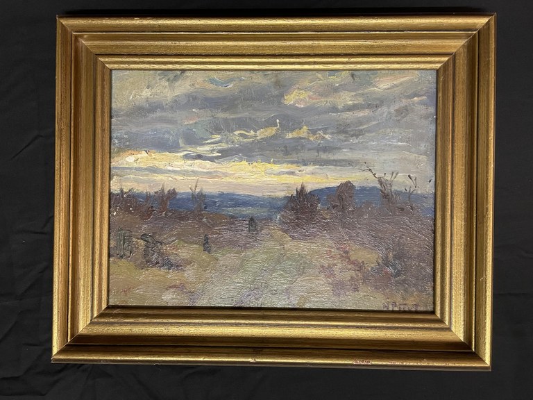 Nicolas Pitot, "Ciel d'orage", ? , Inv. 42120 - Copyright Musée du Pays d'Ourthe-Amblève