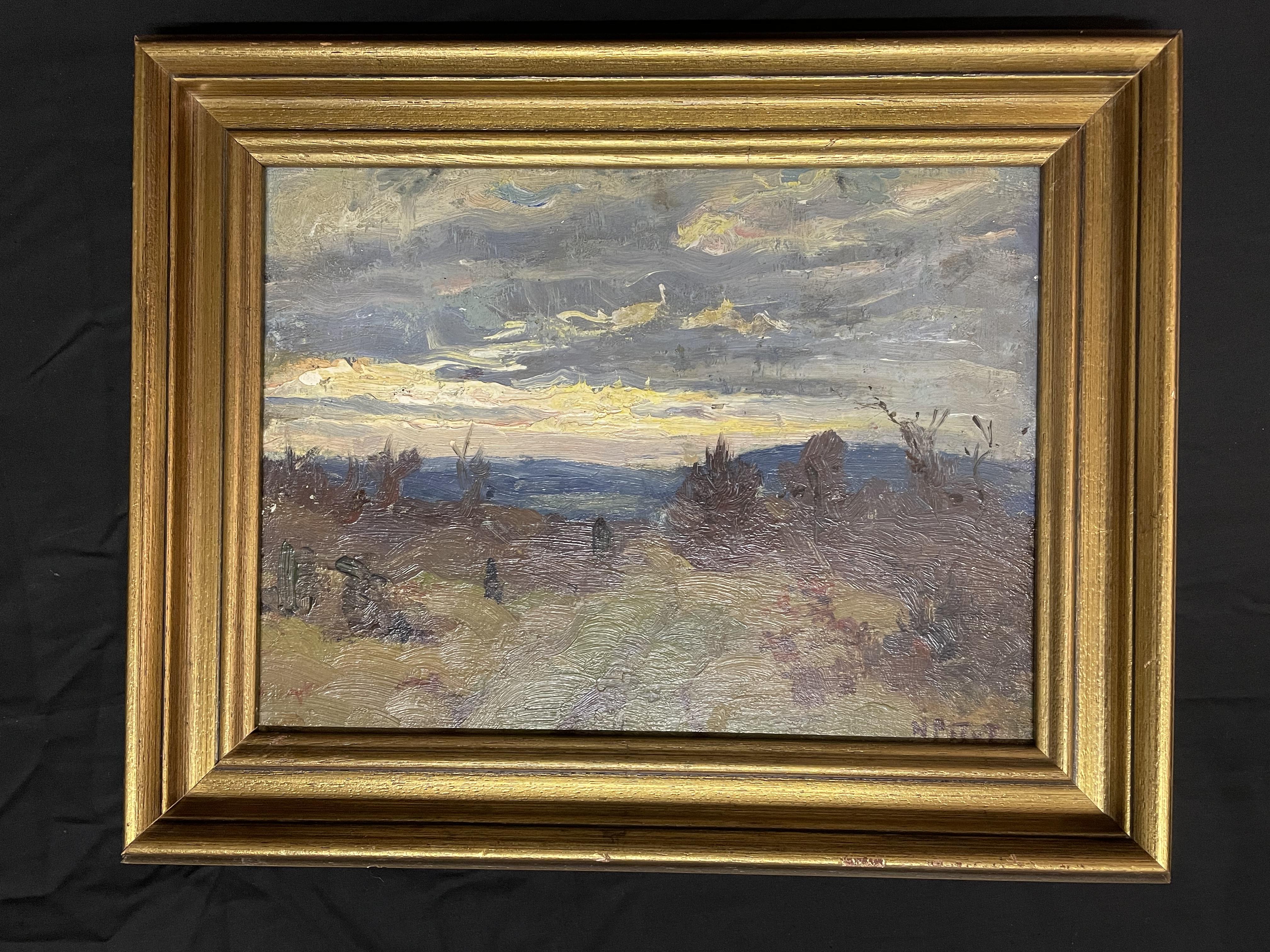 Nicolas Pitot, "Ciel d'orage", ? , Inv. 42120 - Copyright Musée du Pays d'Ourthe-Amblève