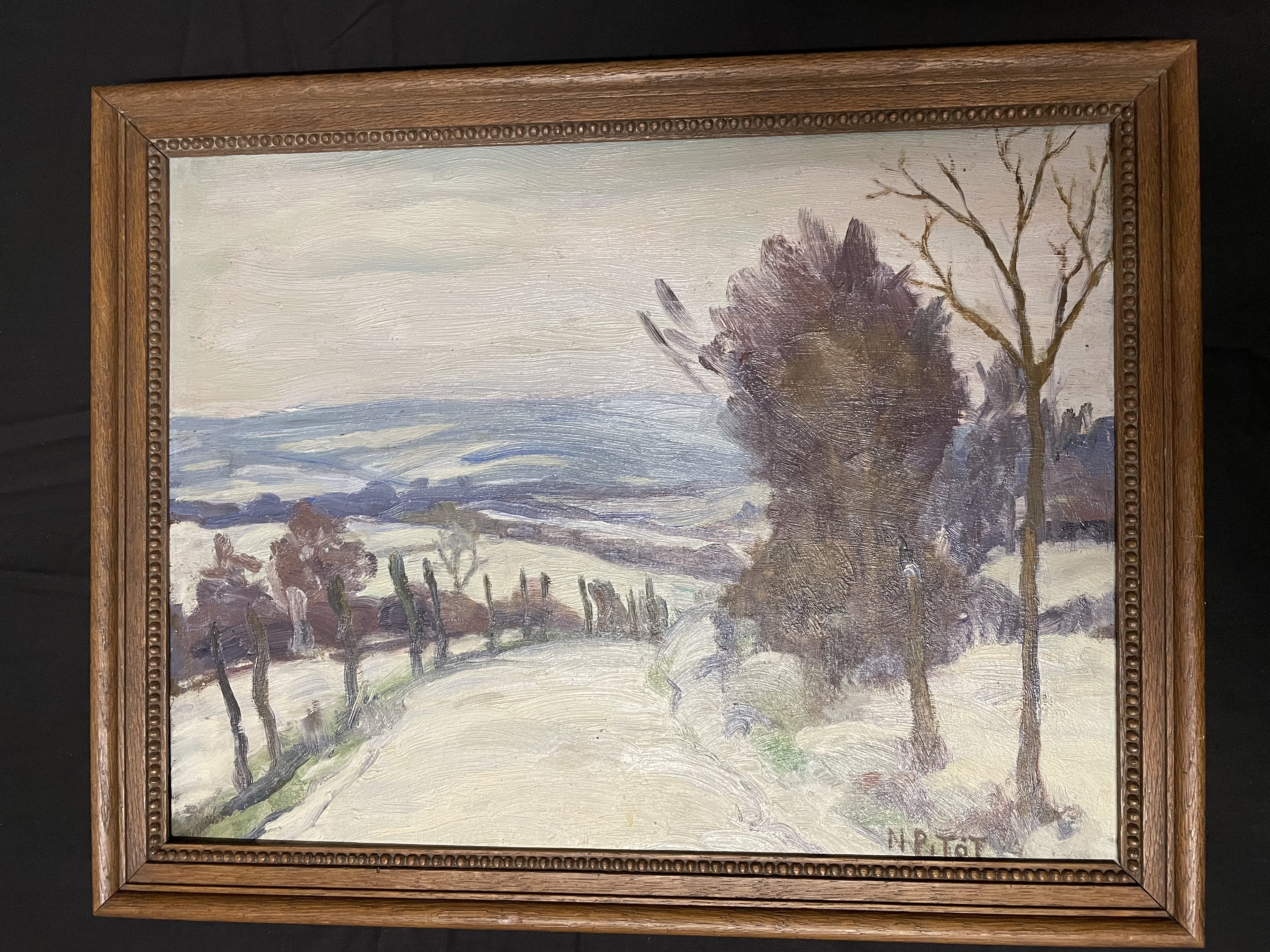 Nicolas Pitot, "Neige", ? , Inv. 20010 - Copyright Musée du Pays d'Ourthe-Amblève